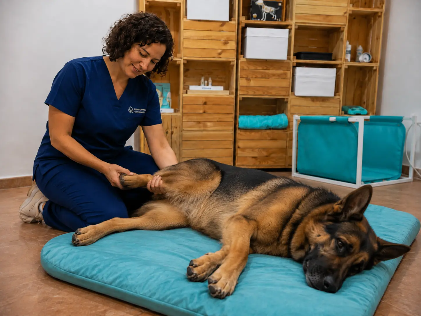 Radiofrecuencia veterinaria para reducción de molestias articulares